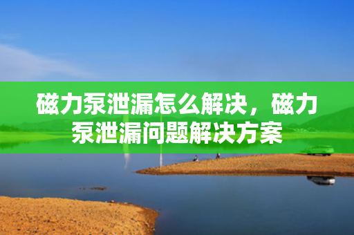 磁力泵泄漏怎么解决，磁力泵泄漏问题解决方案
