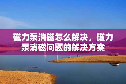 磁力泵消磁怎么解决，磁力泵消磁问题的解决方案