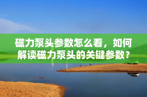 磁力泵头参数怎么看，如何解读磁力泵头的关键参数？