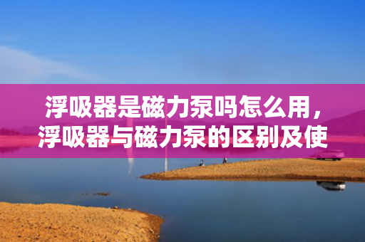 浮吸器是磁力泵吗怎么用，浮吸器与磁力泵的区别及使用方法解析