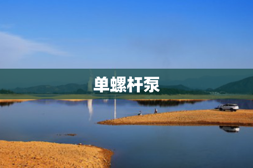 单螺杆泵