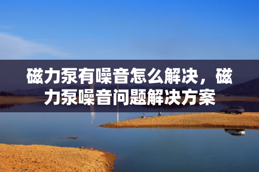 磁力泵有噪音怎么解决，磁力泵噪音问题解决方案