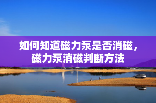 如何知道磁力泵是否消磁，磁力泵消磁判断方法