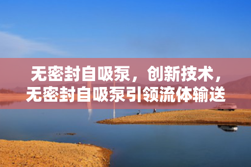 无密封自吸泵，创新技术，无密封自吸泵引领流体输送新革命