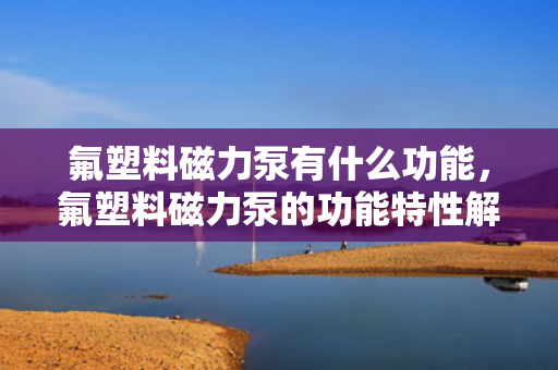 氟塑料磁力泵有什么功能，氟塑料磁力泵的功能特性解析