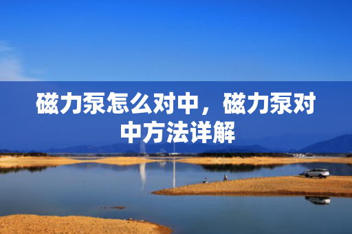 磁力泵怎么对中，磁力泵对中方法详解