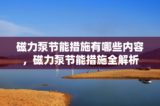 磁力泵节能措施有哪些内容，磁力泵节能措施全解析
