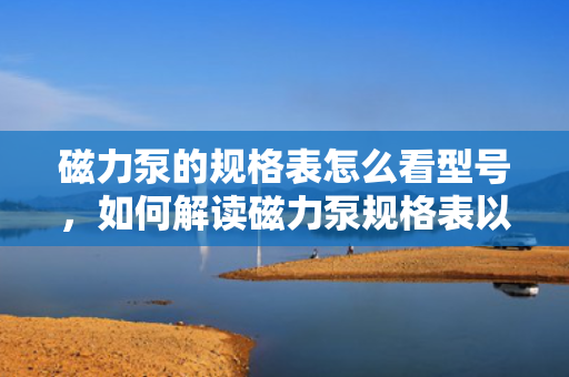磁力泵的规格表怎么看型号，如何解读磁力泵规格表以确定型号