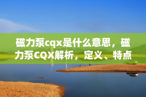 磁力泵cqx是什么意思，磁力泵CQX解析，定义、特点及应用概述