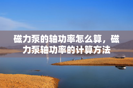 磁力泵的轴功率怎么算，磁力泵轴功率的计算方法