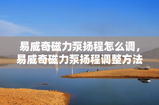 易威奇磁力泵扬程怎么调，易威奇磁力泵扬程调整方法