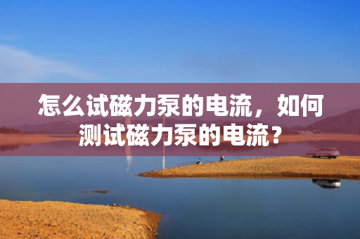 怎么试磁力泵的电流，如何测试磁力泵的电流？