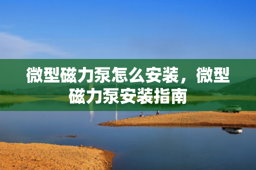 微型磁力泵怎么安装，微型磁力泵安装指南