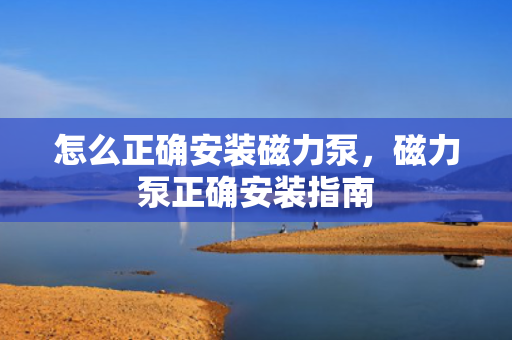怎么正确安装磁力泵，磁力泵正确安装指南