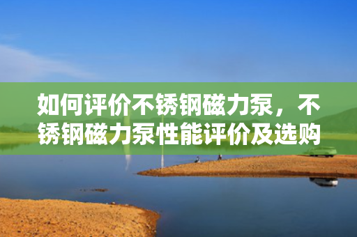 如何评价不锈钢磁力泵，不锈钢磁力泵性能评价及选购指南