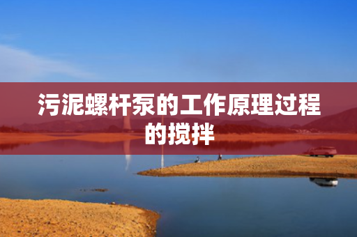污泥螺杆泵的工作原理过程的搅拌