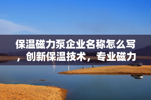 保温磁力泵企业名称怎么写，创新保温技术，专业磁力泵制造商——企业命名指南