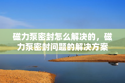 磁力泵密封怎么解决的，磁力泵密封问题的解决方案