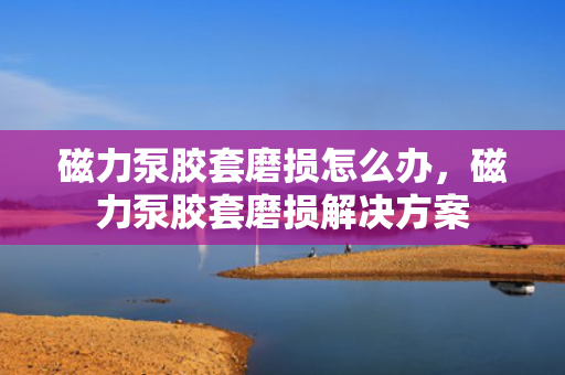 磁力泵胶套磨损怎么办，磁力泵胶套磨损解决方案