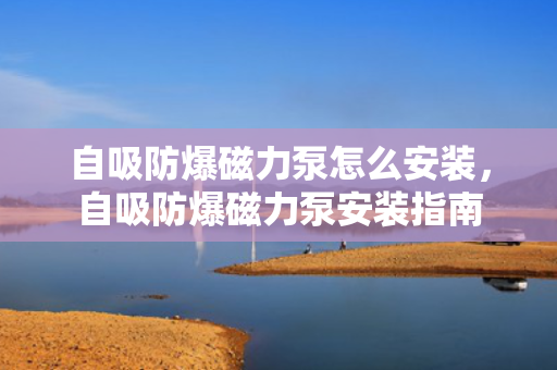自吸防爆磁力泵怎么安装，自吸防爆磁力泵安装指南