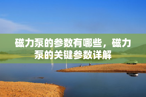 磁力泵的参数有哪些，磁力泵的关键参数详解