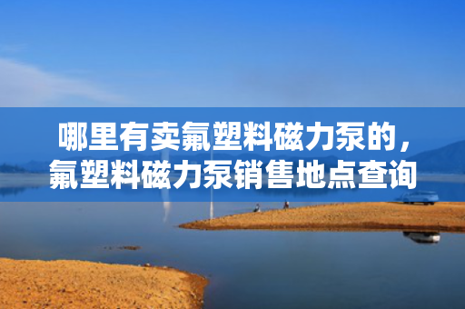 哪里有卖氟塑料磁力泵的，氟塑料磁力泵销售地点查询