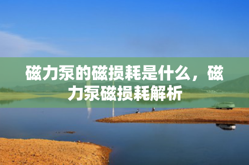 磁力泵的磁损耗是什么，磁力泵磁损耗解析
