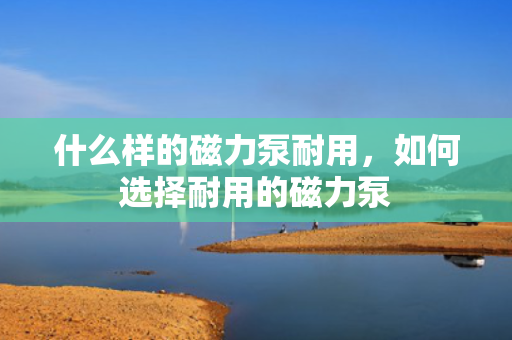 什么样的磁力泵耐用，如何选择耐用的磁力泵