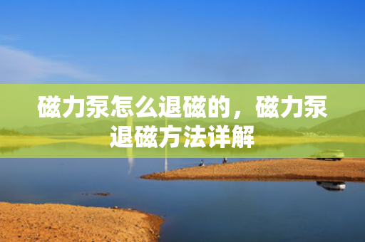 磁力泵怎么退磁的，磁力泵退磁方法详解