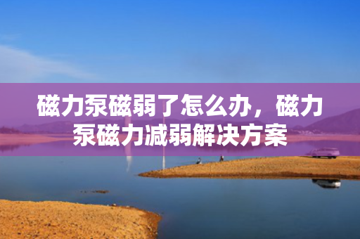 磁力泵磁弱了怎么办，磁力泵磁力减弱解决方案