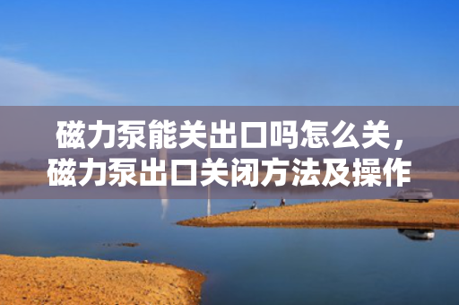磁力泵能关出口吗怎么关，磁力泵出口关闭方法及操作指南