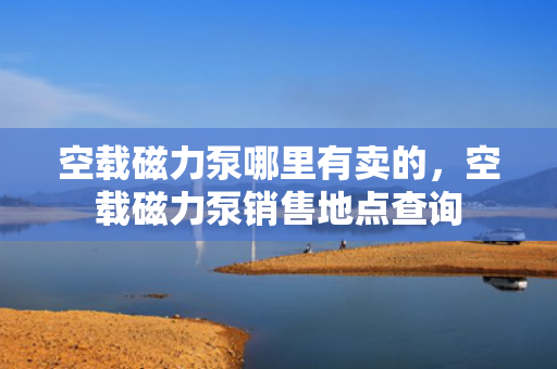 空载磁力泵哪里有卖的，空载磁力泵销售地点查询