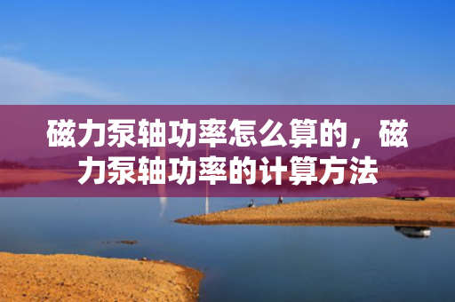 磁力泵轴功率怎么算的，磁力泵轴功率的计算方法