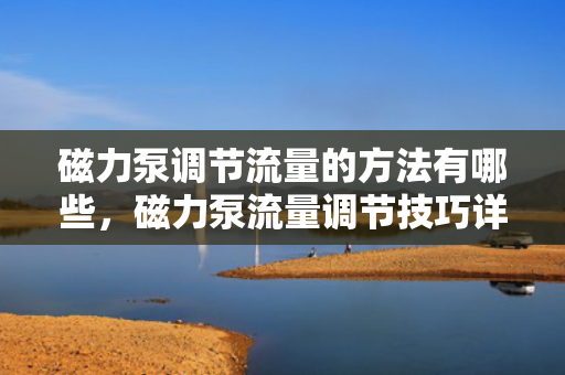 磁力泵调节流量的方法有哪些，磁力泵流量调节技巧详解