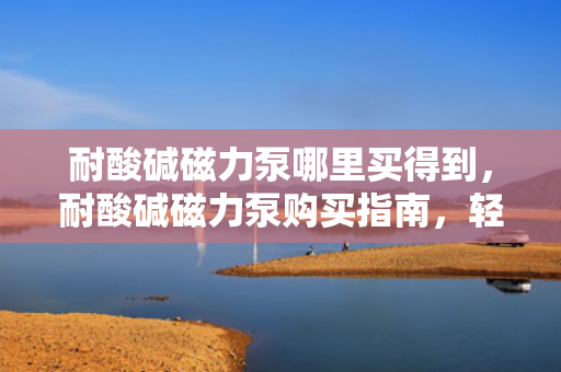 耐酸碱磁力泵哪里买得到，耐酸碱磁力泵购买指南，轻松找到可靠购买渠道