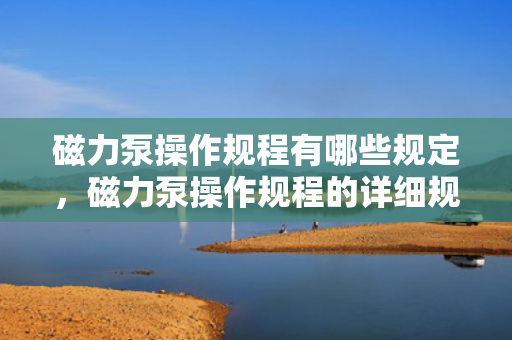 磁力泵操作规程有哪些规定，磁力泵操作规程的详细规定