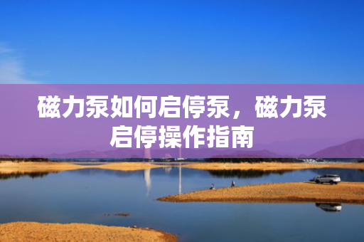 磁力泵如何启停泵，磁力泵启停操作指南