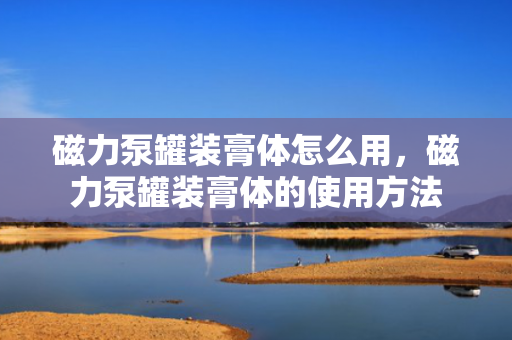 磁力泵罐装膏体怎么用，磁力泵罐装膏体的使用方法