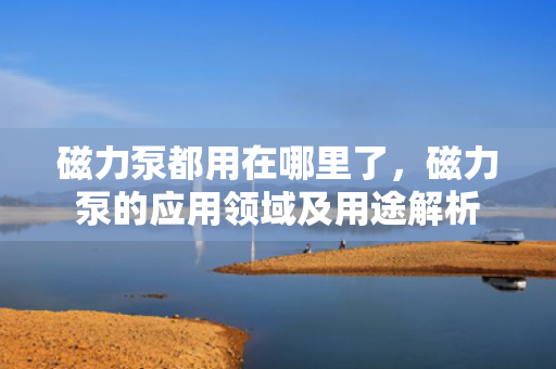 磁力泵都用在哪里了，磁力泵的应用领域及用途解析