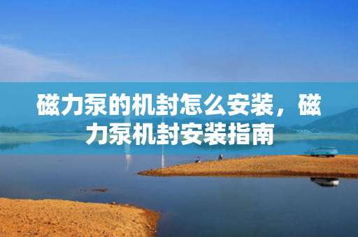 磁力泵的机封怎么安装，磁力泵机封安装指南