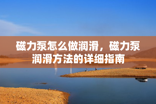 磁力泵怎么做润滑，磁力泵润滑方法的详细指南