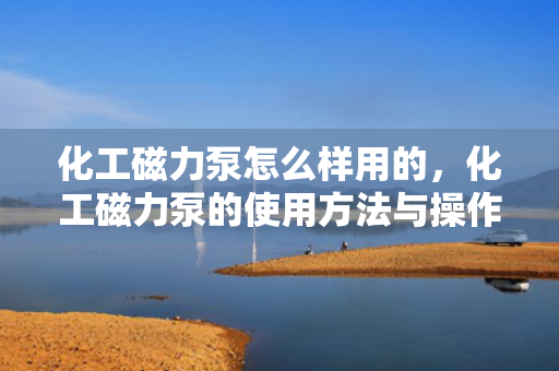 化工磁力泵怎么样用的，化工磁力泵的使用方法与操作指南