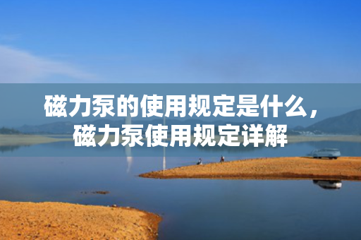 磁力泵的使用规定是什么，磁力泵使用规定详解