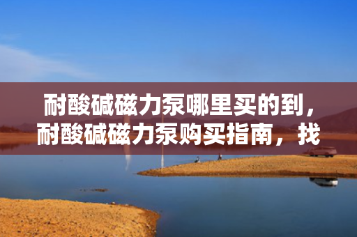 耐酸碱磁力泵哪里买的到，耐酸碱磁力泵购买指南，找到最适合你的供应商
