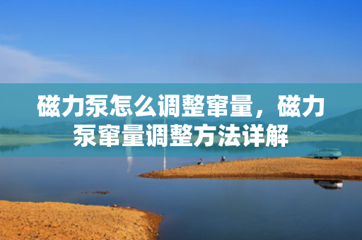 磁力泵怎么调整窜量，磁力泵窜量调整方法详解