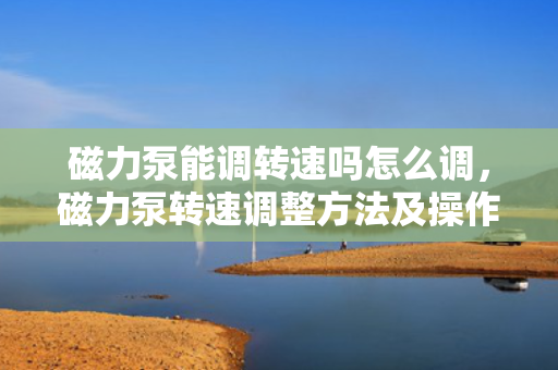 磁力泵能调转速吗怎么调，磁力泵转速调整方法及操作步骤