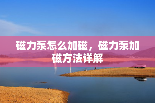 磁力泵怎么加磁，磁力泵加磁方法详解