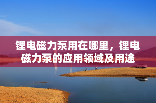 锂电磁力泵用在哪里，锂电磁力泵的应用领域及用途