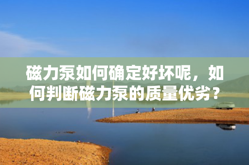 磁力泵如何确定好坏呢，如何判断磁力泵的质量优劣？