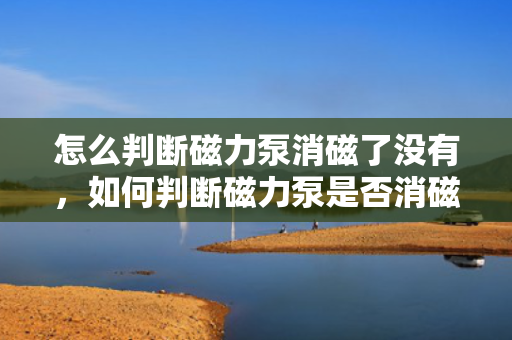 怎么判断磁力泵消磁了没有，如何判断磁力泵是否消磁的方法指南